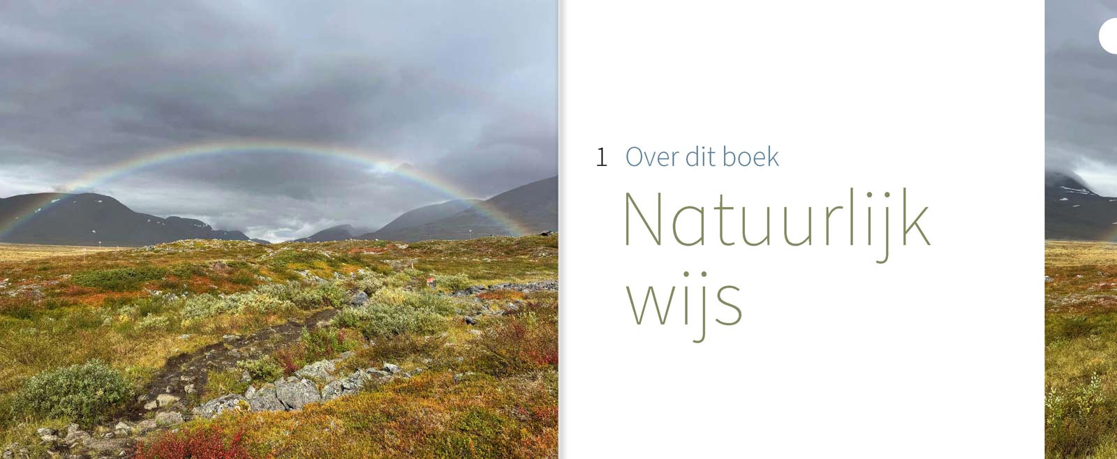 Natuurlijk wijs inkijkexmeplaar