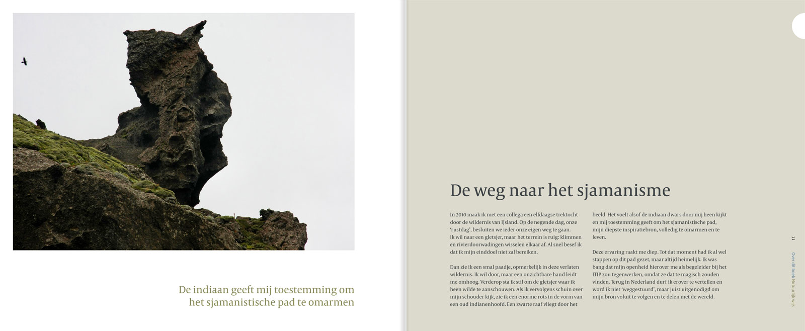 Natuurlijk wijs inkijkexmeplaar